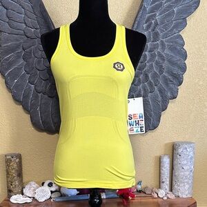 Lululemon Vibrant Yellow swiftly Tank
